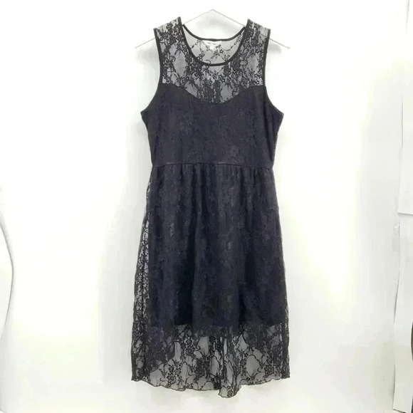 STELLA TWEED LITTEL BLACK  LACE DRESS - Picture 1 of 3
